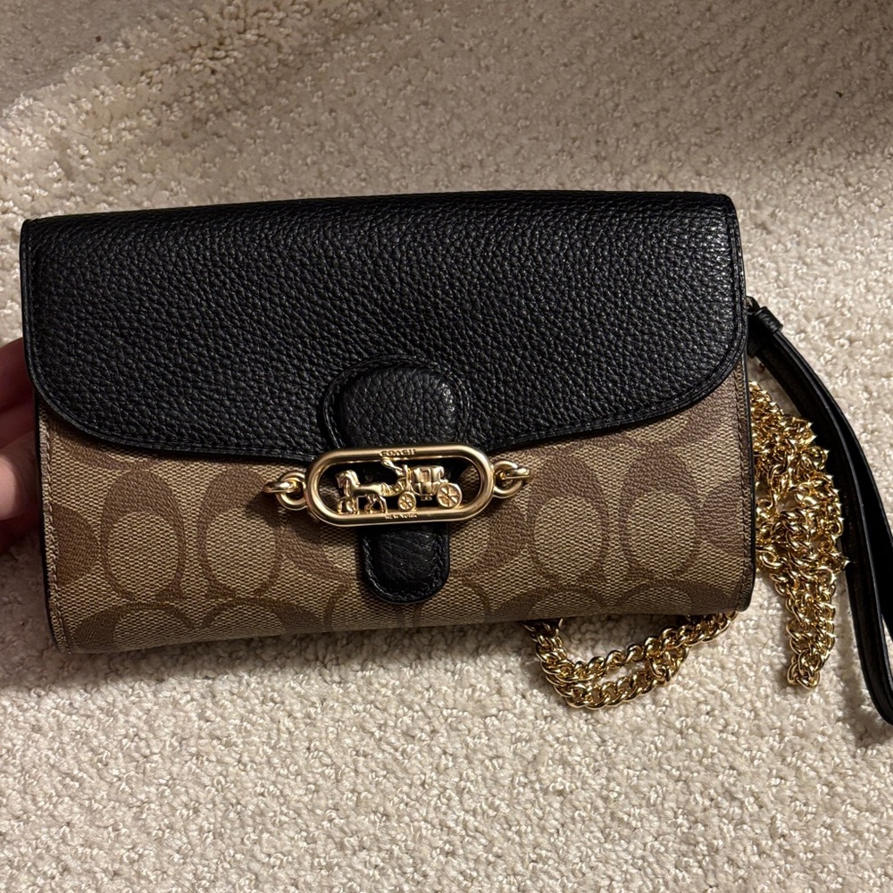 Coach Elle Signature Chain Crossbody Bag